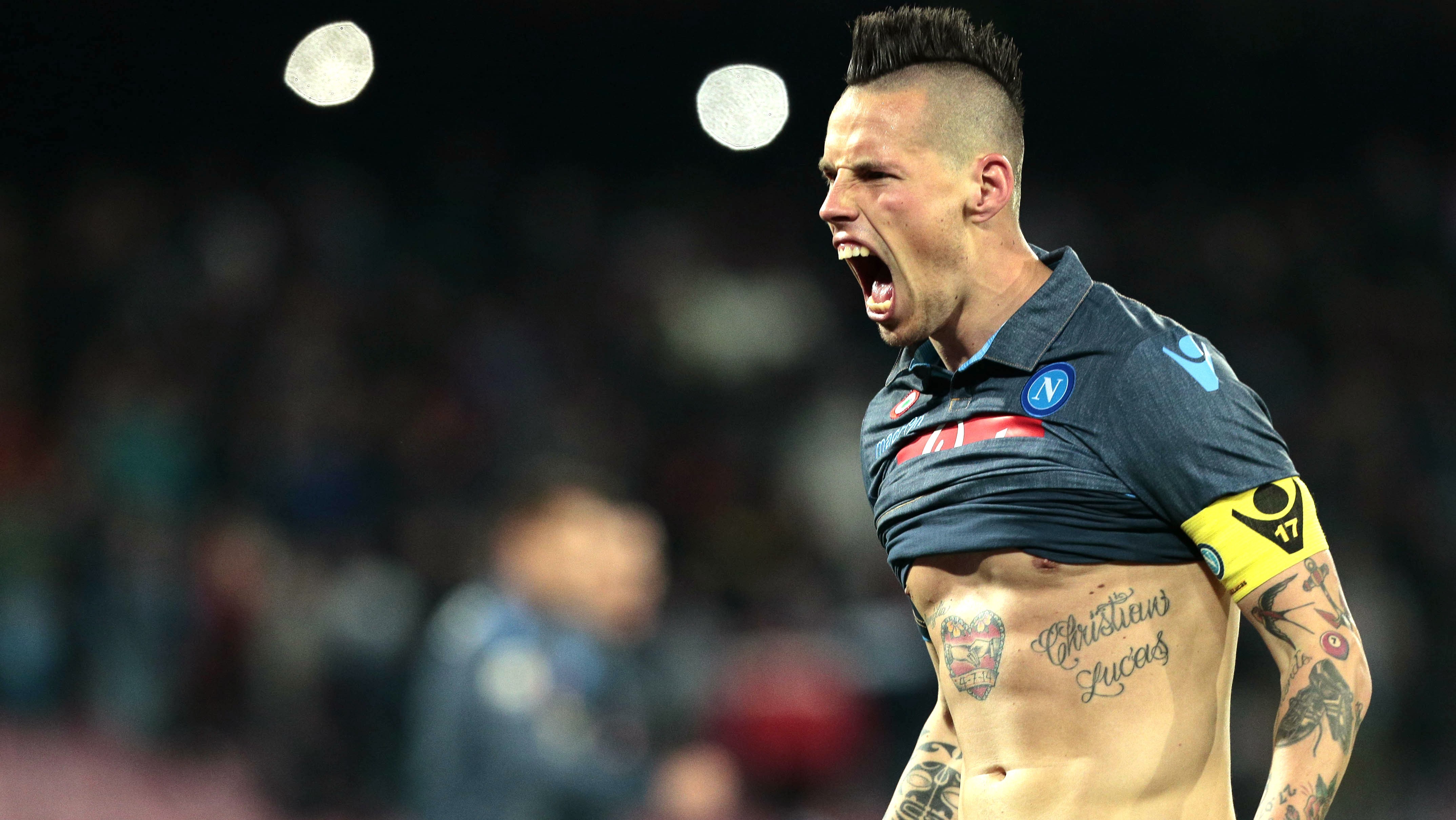 Marek Hamšík_SSC Neapol_radosť po góle